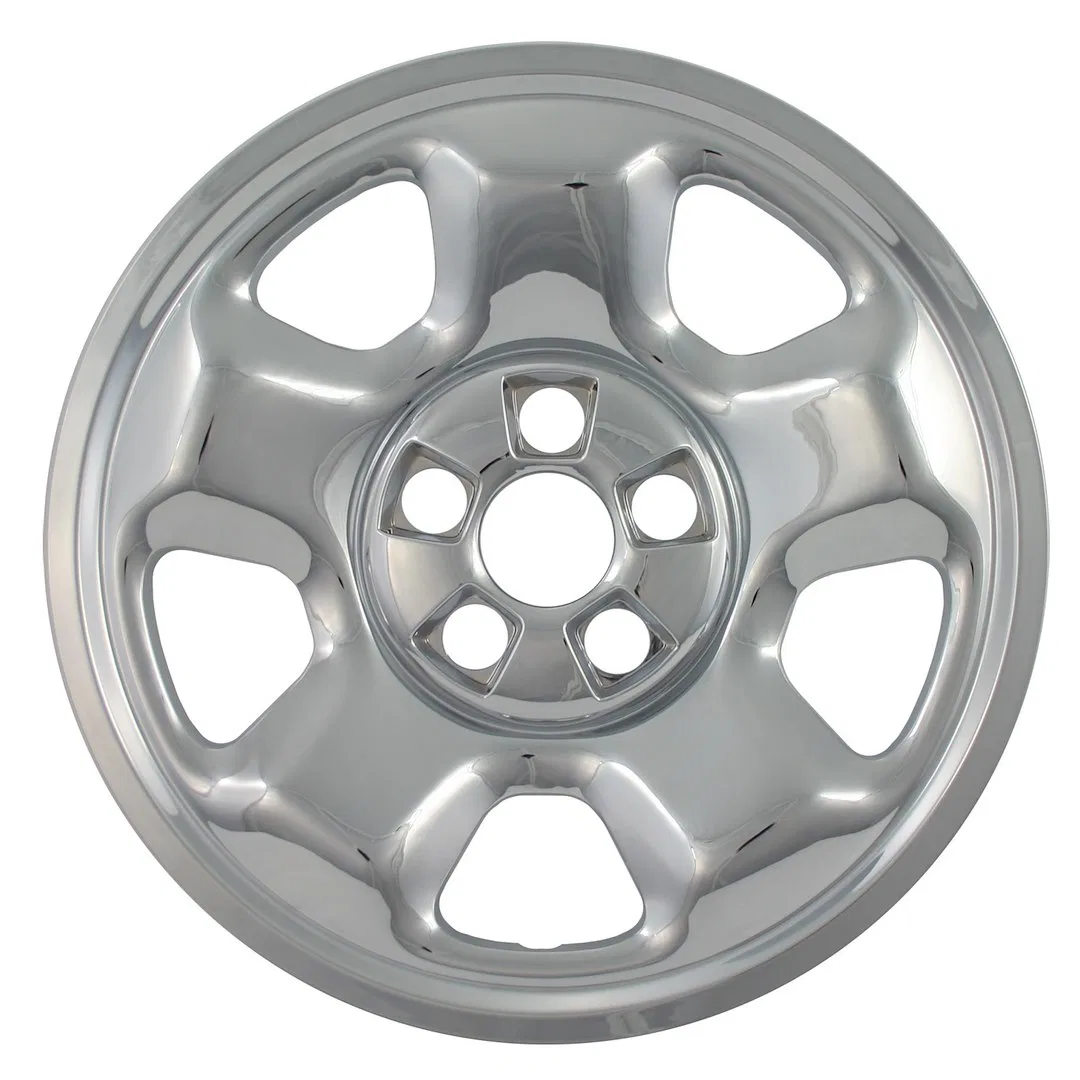 IWCIMP82X – COAST2COAST Wheel Skin, 17 Inch 5 Spokes Snap-On Plated Chrome ABS Plastic Set Of 4